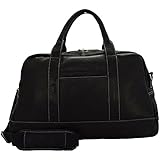 Kenneth Cole New York Leather 20" Top-Zip Duffel
