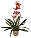 Outdoor Living : 70cm Pale Pink/Dark Pink Single Stem Orchid - Artificial Flower