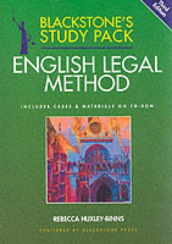 Blackstone's Study Pack: English Legal Method (Blackstone's Study Packs)
