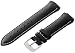 TechnoMarine 1086M MoonSun 17-mm Black Leather Strap with Single-Buckle