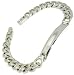 Large Curb Link Identification Bracelet 7.75 Length