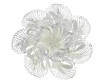 Produkt-Bild: 122911 BOB C. Bl&uuml;tenbrosche in 925/- Sterlingsilber