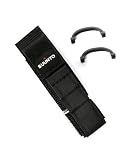 Suunto Wrist-Top Computer Watch Replacement Strap Kit (Vector, Altimax, Mariner, Regatta, D3; Black Fabric)