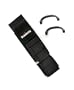 Suunto Wrist-Top Computer Watch Replacement Strap Kit (Vector, Altimax, Mariner, Regatta, D3; Black Fabric)