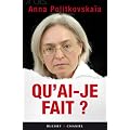 Qu'ai-je fait ?