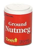 Tone's Ground Nutmeg, .60-Ounce Containers (Pack of 6) (Pack of 3)