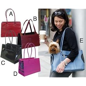 Kyjen Outward Hound Purse Pet Carrier, Red