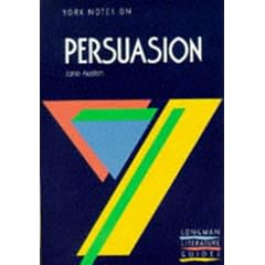 York Notes on Jane Austen's "Persuasion"
