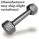 Grey 5 Lbs. Hex Dumbbells
