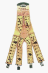 Rooster #22420 Yellow Ruler Suspenders