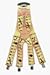 Rooster #22420 Yellow Ruler Suspenders