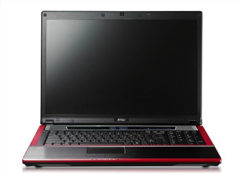MSI E7235-295US 17-Inch Laptop - Black/Red