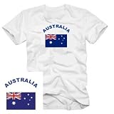 Coole Fun T-Shirts Australien T-SHIRT AUSTRALIA Sydney, weiss, Grösse: XL