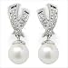 Shooting Star Japanese Akoya Cultured Pearl Earring