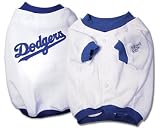 Los Angeles Dodgers Baseball Dog Puppy Pet Jersey Shirt XS EXTRA SMALL Officially Licensed MLB