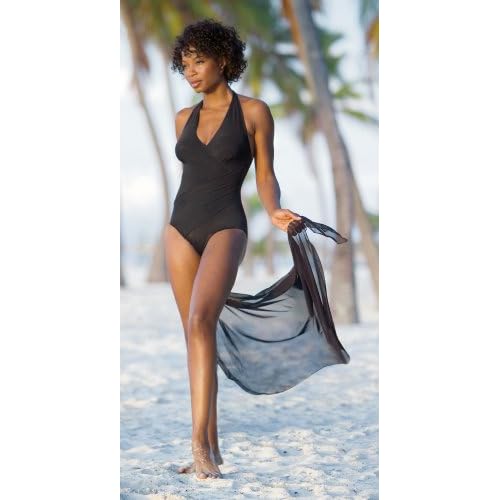 Sheer Swimsuit, Sexy Sheer Swimsuit, Miraclesuit Sheer Swimsuit, Miraclesuit Short Sheer Pareo Swimsuit