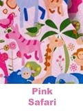 Babe Ease The Chic Super-Soft Clean Shopper Cart Cover, Pink Safari