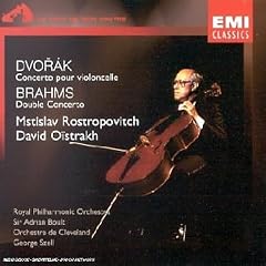 Dvorak : Concerto pour violoncelle / Brahms : Double concerto