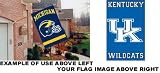 Kentucky Wildcats Applique House Banner Flag