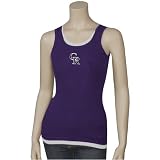Colorado Rockies Ladies Purple Impact Tank Top