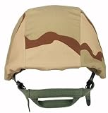 Tri-Color Desert Camouflage Army Helmet Cover