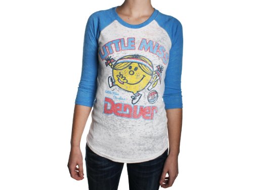 NBA Denver Nuggets Little Miss Long Sleeve Raglan, SUGBlueberry, Small