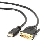 Gembird 7.5m HDMI to Single Link DVI Cable with Gold Plated Connectors 
