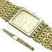 Stylish Bootlace Geneve Quartz Men's Gold Watch