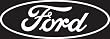 Ford Logo Cutz Rear Window Decal