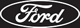 Ford Logo Cutz Rear Window Decal