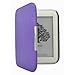 Premium Advanced Imitation Leather Cover Sleeve Case with Magnetic Closure for NOOK GlowLight (NOOK 4th Gen) - (NOT fit NOOK Simple Touch with GlowLight NOOK 3rd Gen or NOOK Simple Touch NOOK 2nd Gen) (Purple)