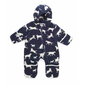 Hatley Blue Labs Baby Boy Fleece Bundler, Jackets, Baby boy, 18-24 months