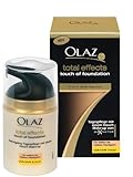 Olaz Anti-Ageing-Pflege Total Effects Touch of Foundation für hellere Hauttypen, 50 ml
