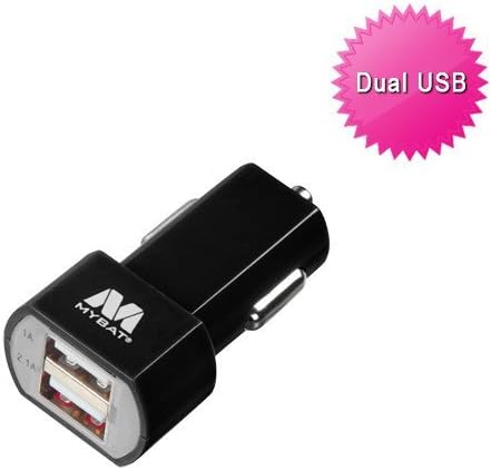 MyBat Dual USB Car Charger with IC Chip for a faster charging
