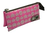 Helix Ministry Of Sound 3 Pocket Pink Pencil Case