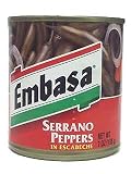 Embasa Serrano Peppers in Escabeche by Embasa