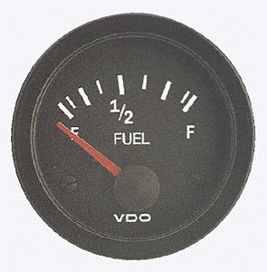 VDO 301106 Vision Style Fuel Level Gauge 2 1/18