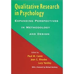 Qualitative Research in Psychology: Expanding Perspectives in Methodology and Design