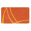 Spirella 1007789 Badteppich MOTION MANDARINE 55x65 cm