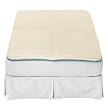 blue/yellow/white Contour Cloud mat pad - fl