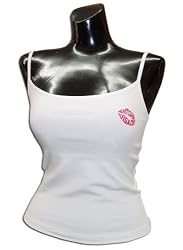 KISSED: Spaghetti Strap Tank Top with Graphic Kiss Design