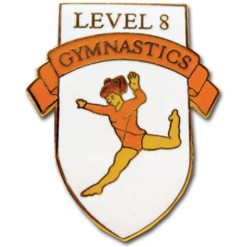 Buy Ladies Gymnastics Level 8 Pin.