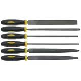 6pc Precision Metal Working Hobby File Combination Tool Set (COARSE GRIT) by World Hobbies