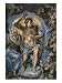 The Virgin Trying to Intercede with Christ Art Giclee Poster Print by Michelangelo Bu...