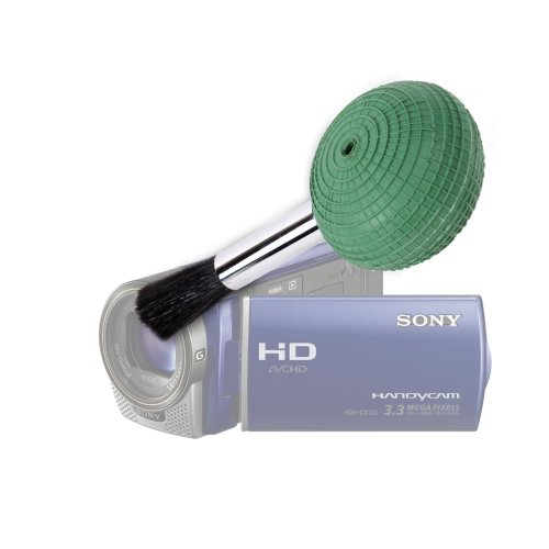 DURAGADGET Lens Cleaner For Sony DCR-SR15E, HDR-CX130E, CX115E, HDR-CX700VE, NEX-VG10E, HDR-TG7