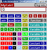 MyCalcC downloadable Software