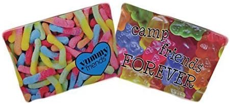 6 Summer Camp Postcards 3 Each Design (Gummy Bear/Worms Postcards) by Campers collection