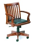 Review Boss Chair B651-F / Executive Banker's Chair in Fruitwood -- B651-F