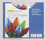 CELEBRATIONS LIGHTING B4BGC211 CERAMIC C7 25 INDOOR/OUTDOOR LIGHT SET
