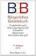 B�rgerliches Gesetzbuch BGB: mit Allgemeinem Gleichbehandlungsgesetz, BeurkundungsG, BGB-Informationspflichten-Verordnung, Einf�hrungsgesetz